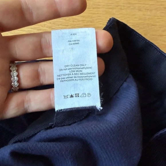 The Row Indigo Blue Corduroy Pants - Picture 6 of 9